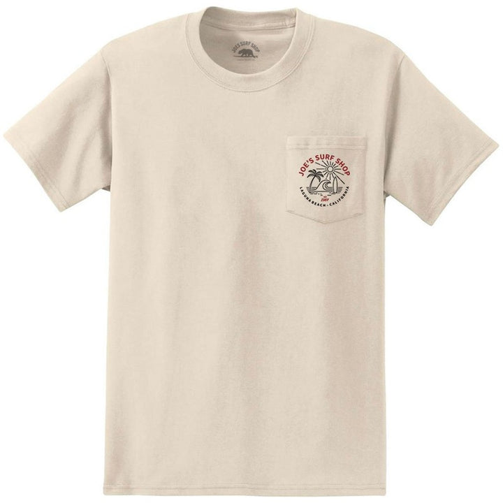 Joe's Surf Shop Beach Life Heavyweight Pocket Tee