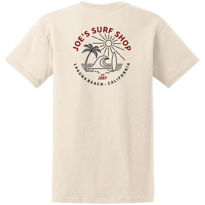 Joe's Surf Shop Beach Life Heavyweight Tee