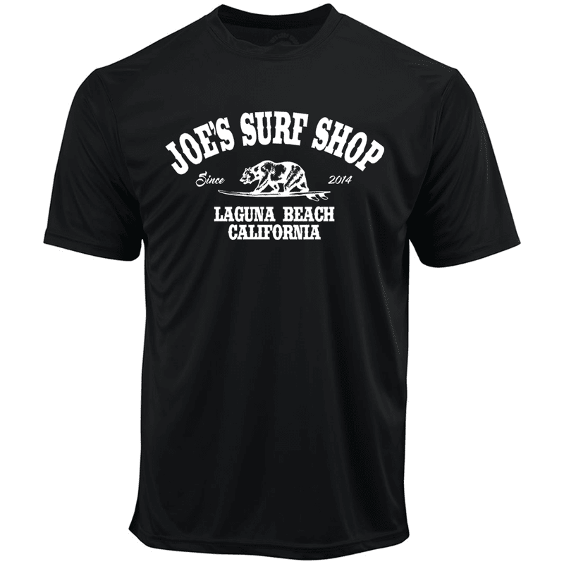 Joe's Surf Shop California Graphic Workout Tee