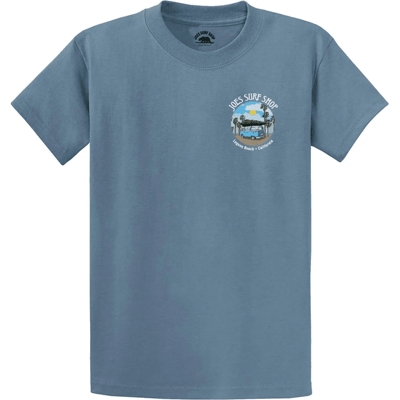 Joe's Surf Shop Christmas Surf Bus Heavyweight Cotton Tee