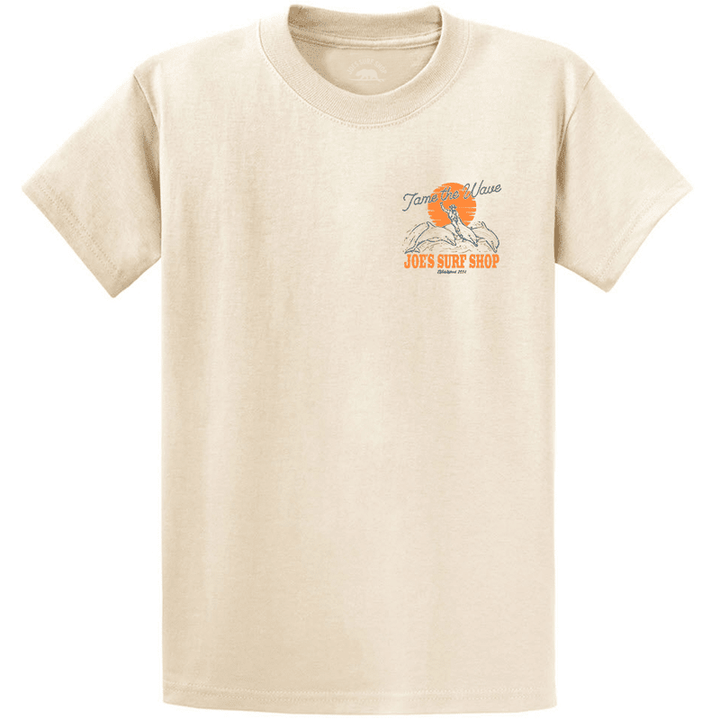 Joe's Surf Shop Diving Dolphin Western Shirt