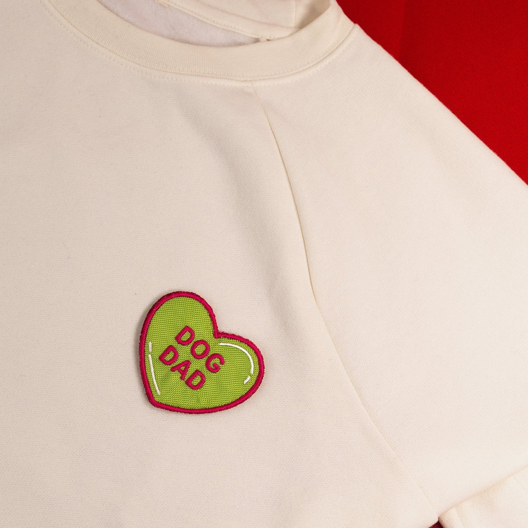 K9 Sport Sack Dog Dad Heart Patch