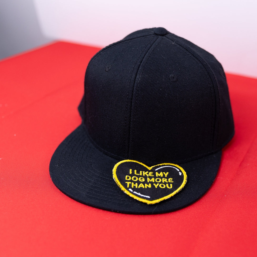 K9 Sport Sack I Like My Dog More Than You Heart Patch