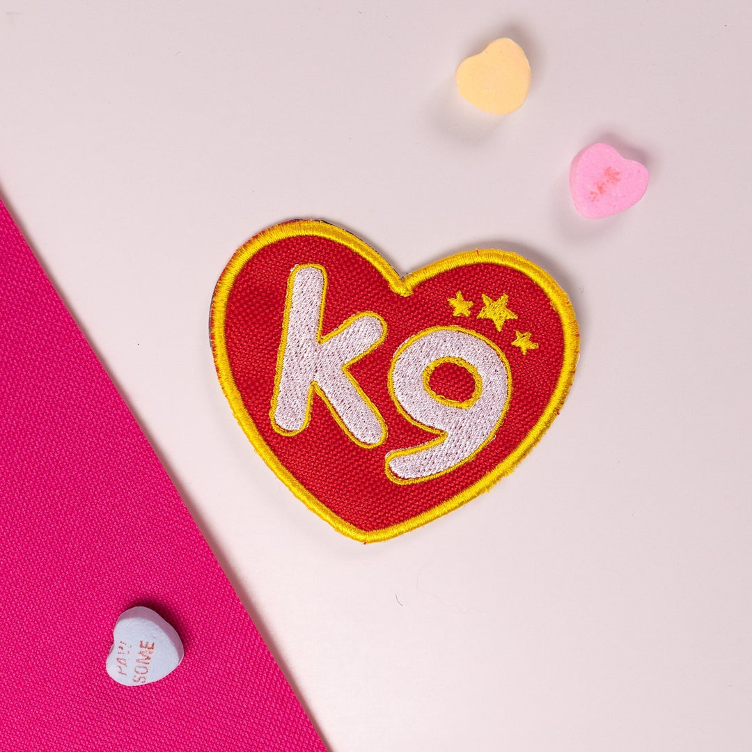 K9 Sport Sack Heart Patch