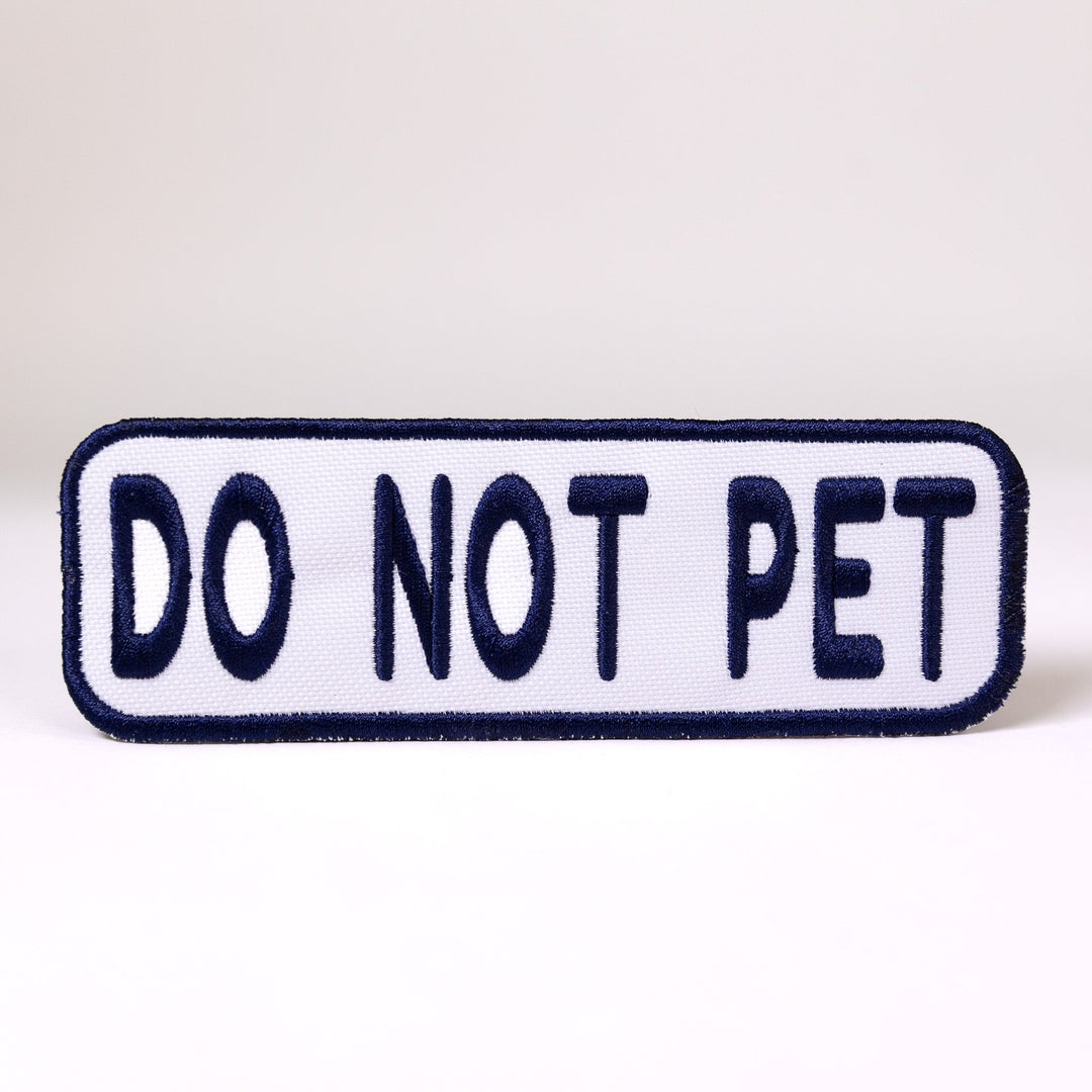 K9 Sport Sack Do Not Pet 2x6 Patch