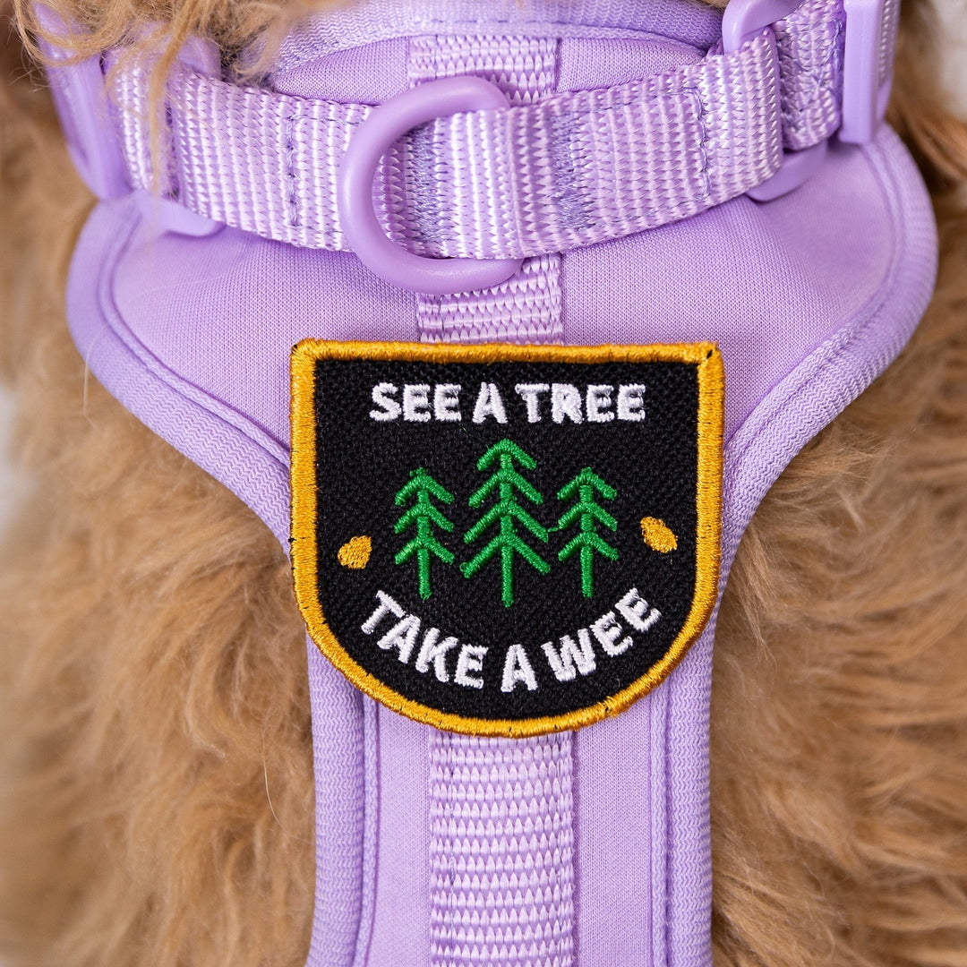 K9 Sport Sack See A Tree Take a Wee Arch Patch