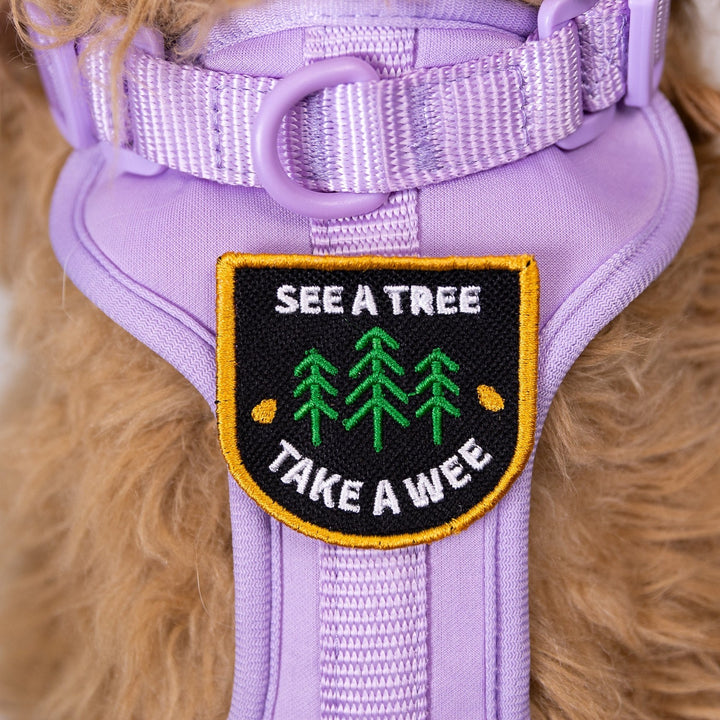 K9 Sport Sack See A Tree Take a Wee Arch Patch
