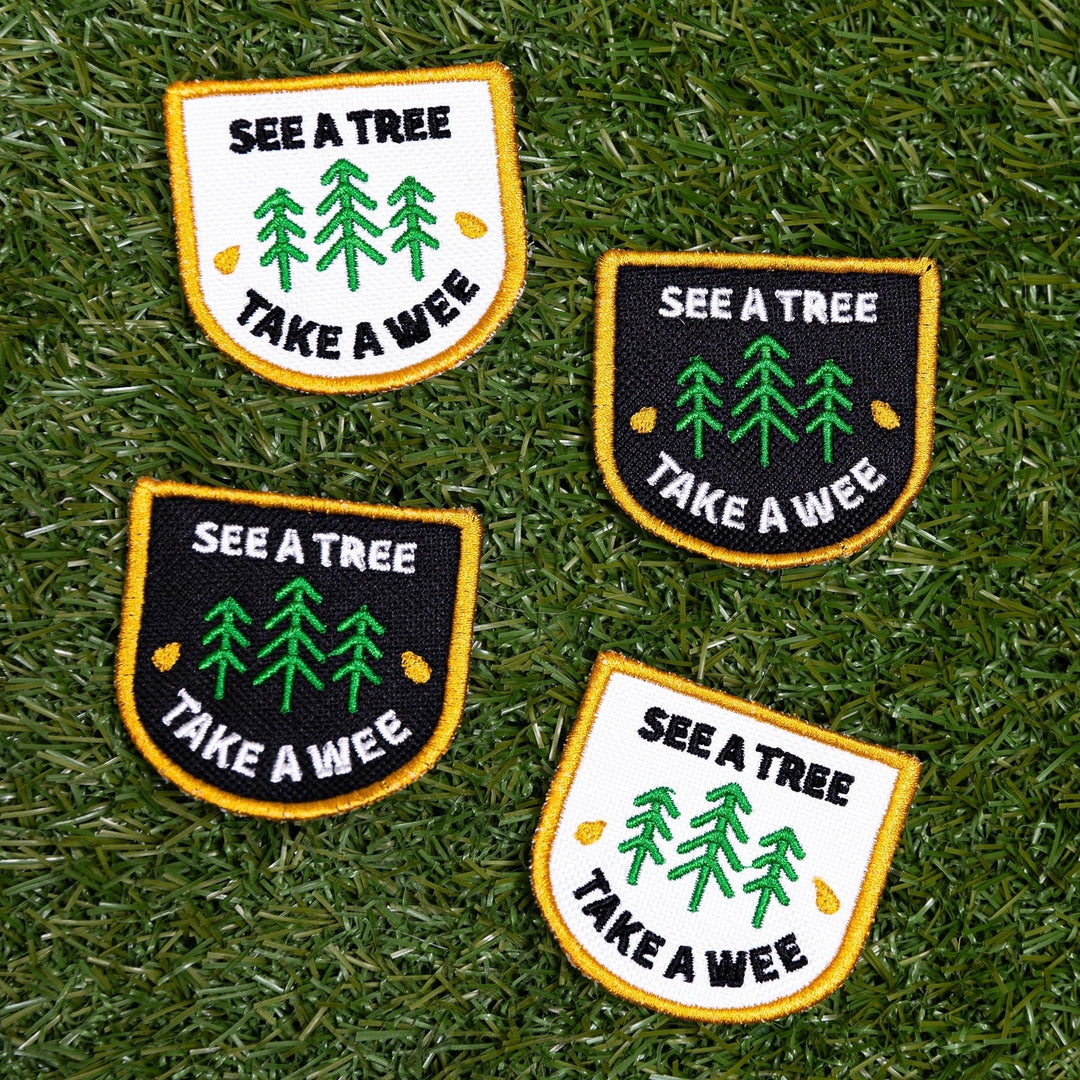 K9 Sport Sack See A Tree Take a Wee Arch Patch