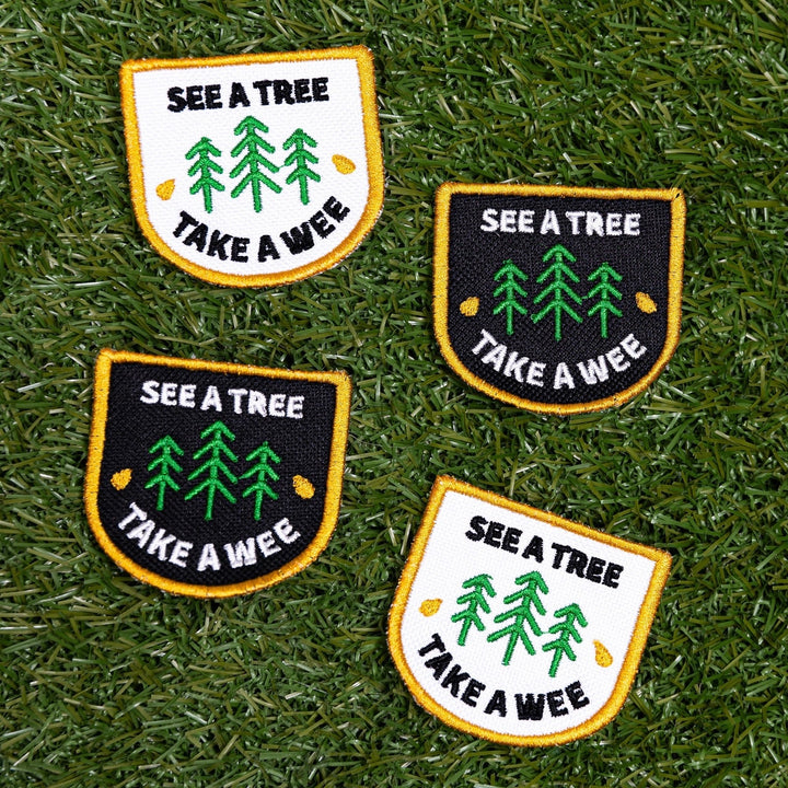 K9 Sport Sack See A Tree Take a Wee Arch Patch