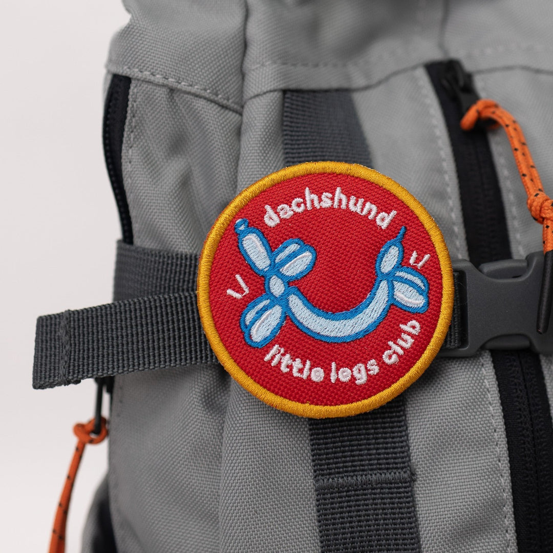 K9 Sport Sack Dachshund Little Legs Club Patch