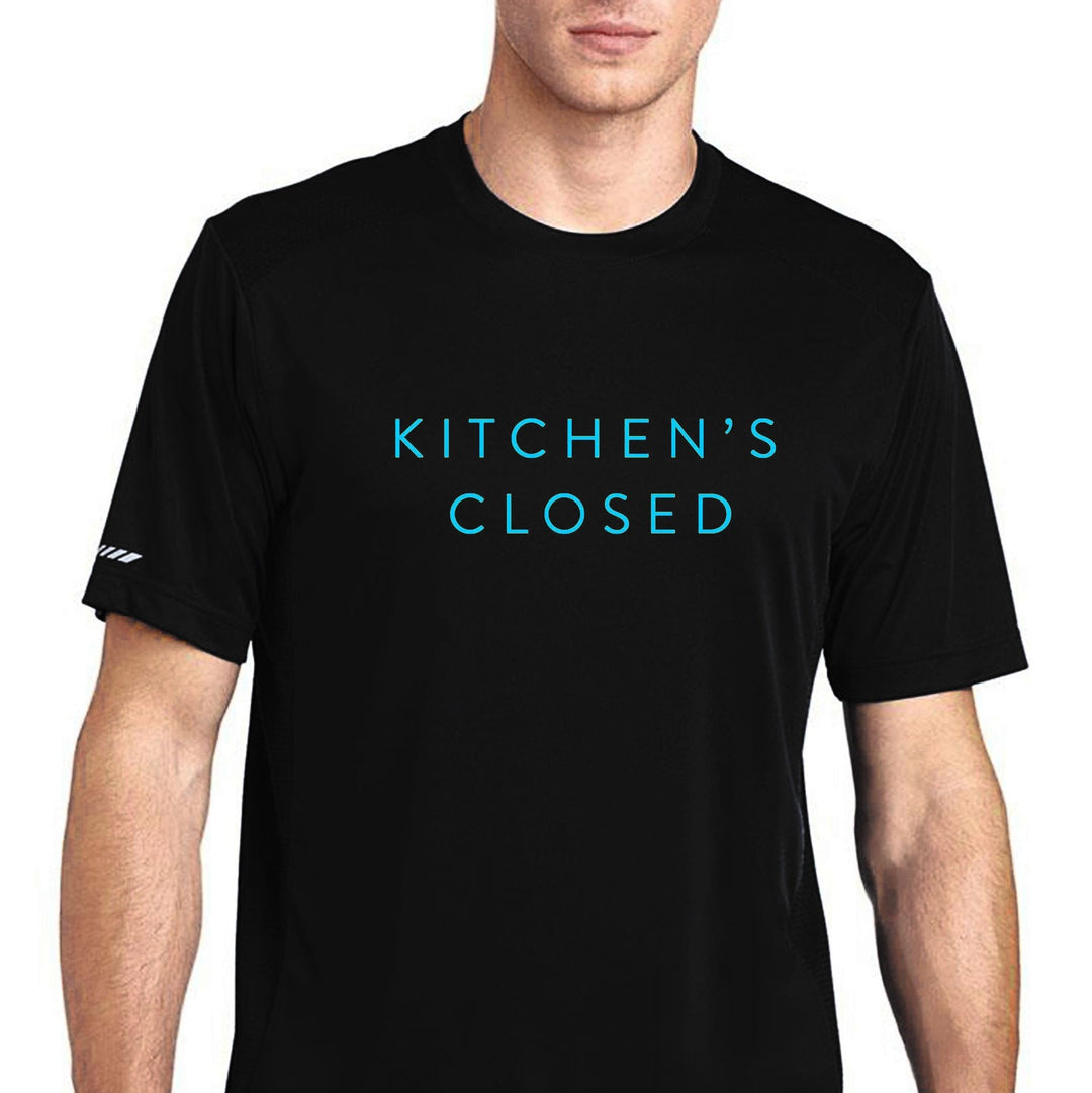 Swinton Pickleball Men's Kitchen's Closed Performance Shirt Black