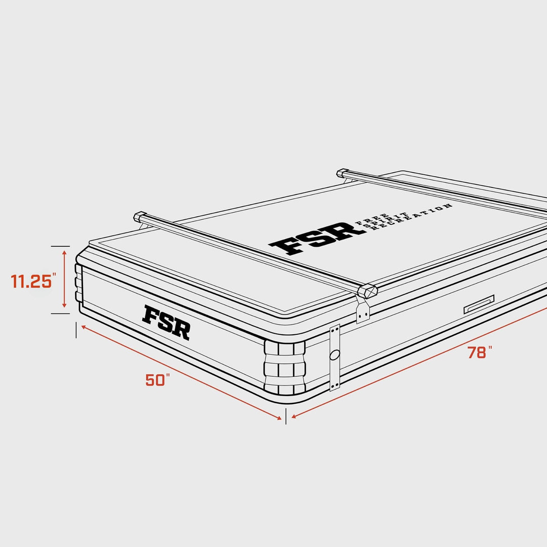 Freespirit Recreation Kali King - Rooftop tent