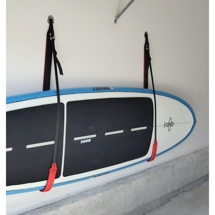 COR Surf Kayak or Paddleboard Wall Storage Sling | Adjustable Wall Mount