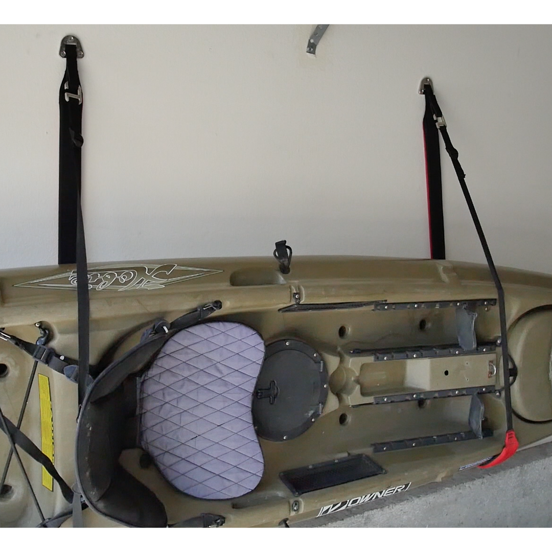 COR Surf Kayak or Paddleboard Wall Storage Sling | Adjustable Wall Mount