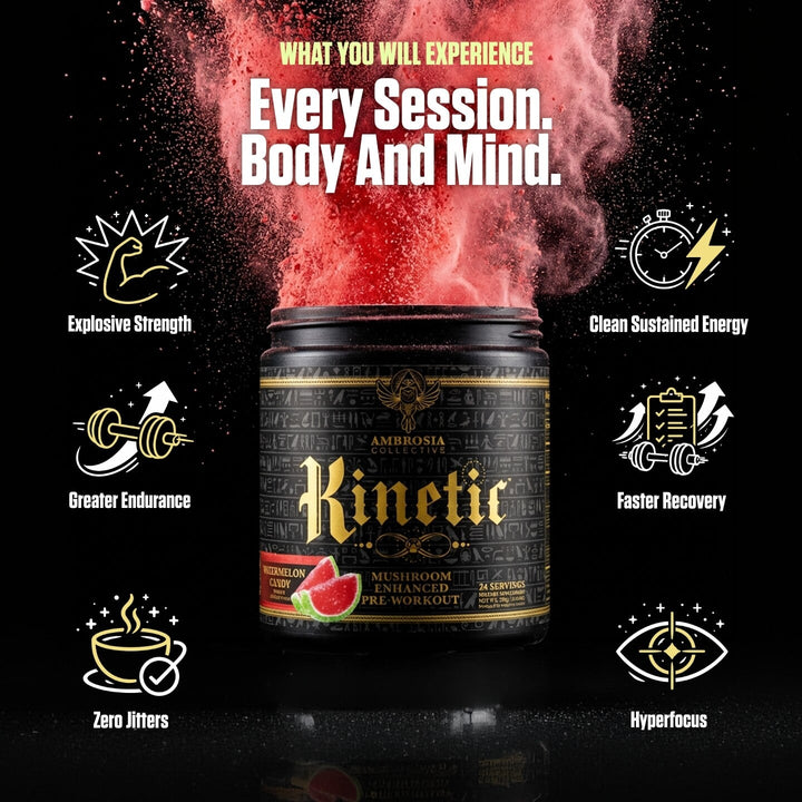 Kinetic™ - Mushroom Enhanced Pre-Workout Supplement