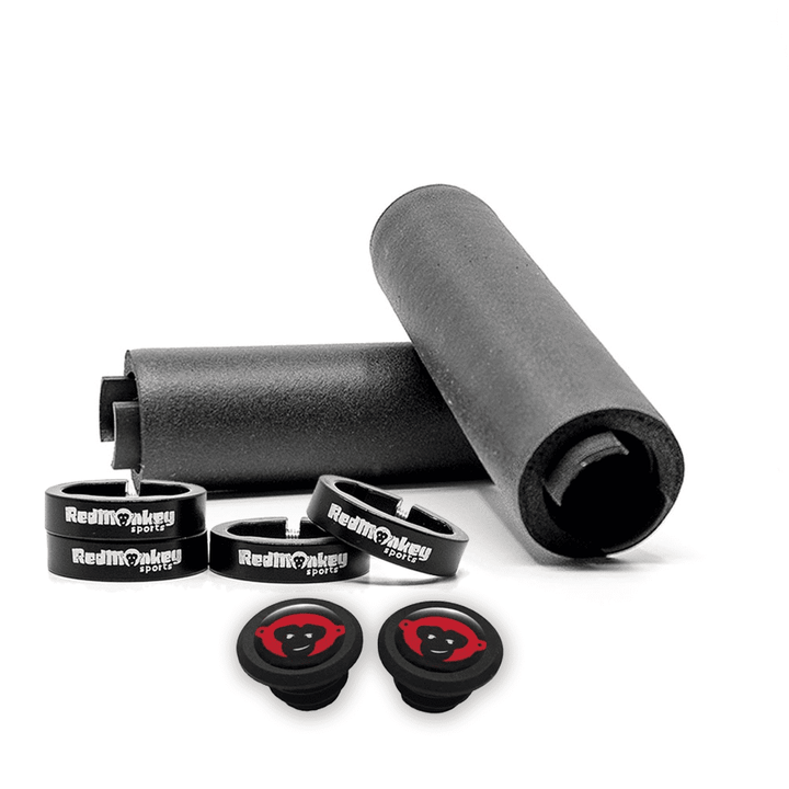 klampz lock-on silicone grips - Black Only