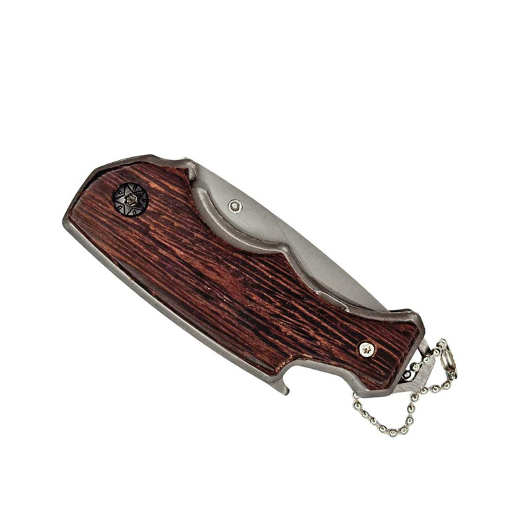 Near Zero Outdoor Gear Pocket Knife - Wooden Warrior