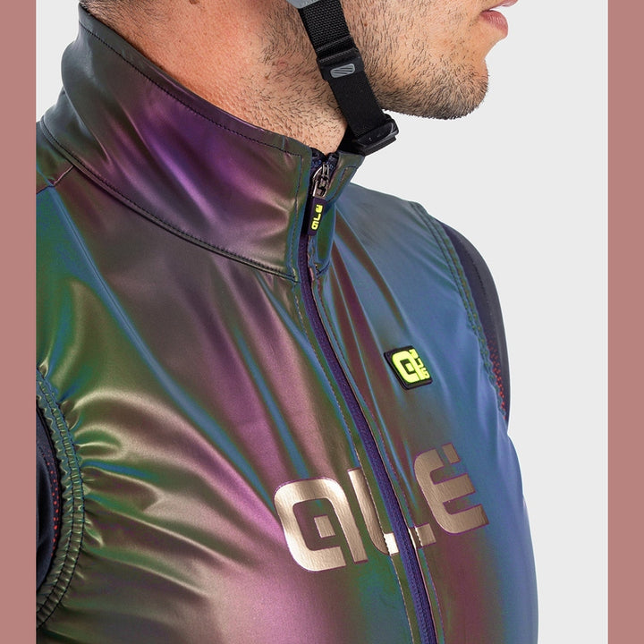 Iridescent Reflective Men's Vest