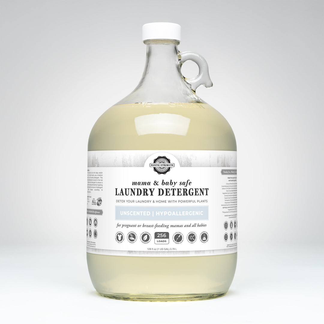 Rustic Strength Laundry Detergent | Mama + Baby Safe