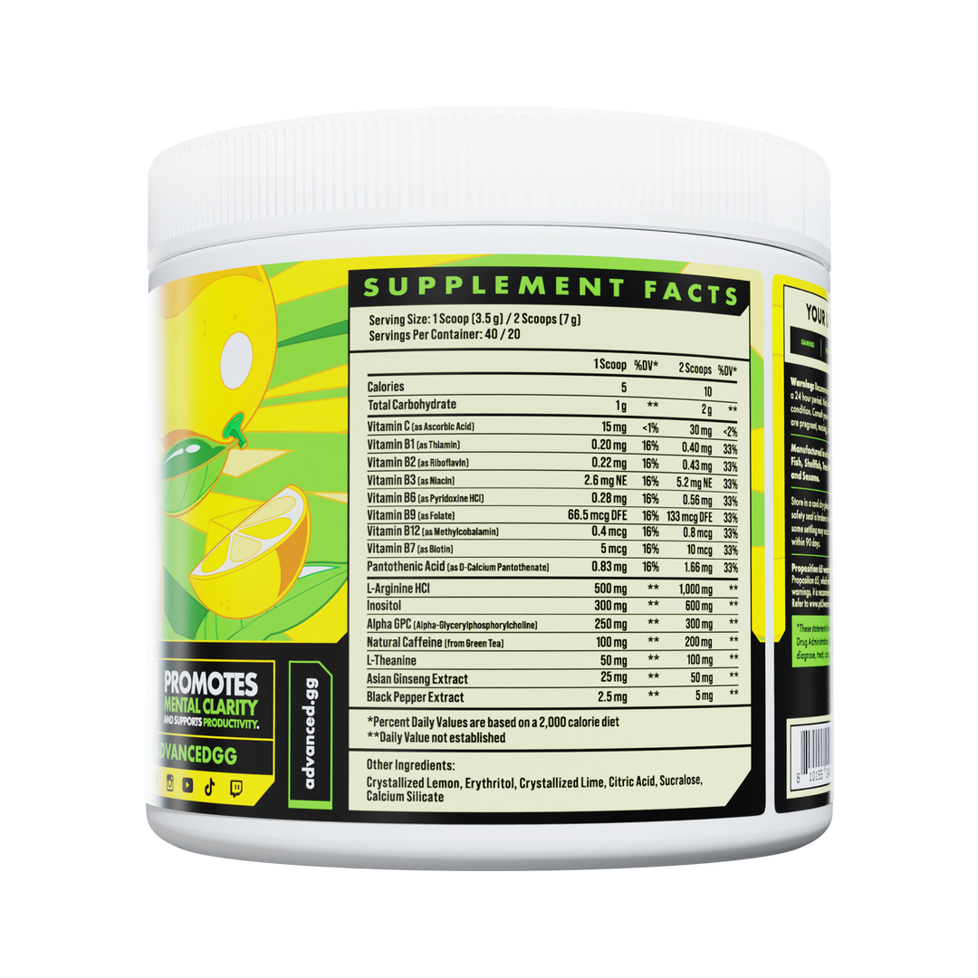 ADVANCED Lemon Lime Drink Mix