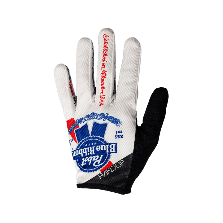 Handup Gloves - Pabst Blue Ribbon Can