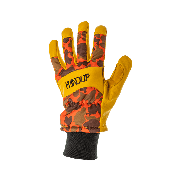 Handup ColdEST Weather Gloves - Orange Camo