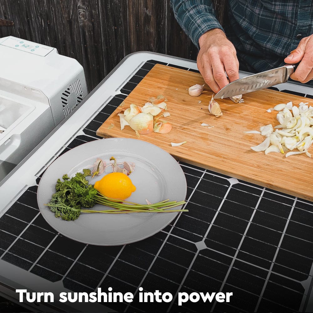 Folding Solar Camp Table - SolarTable Pro