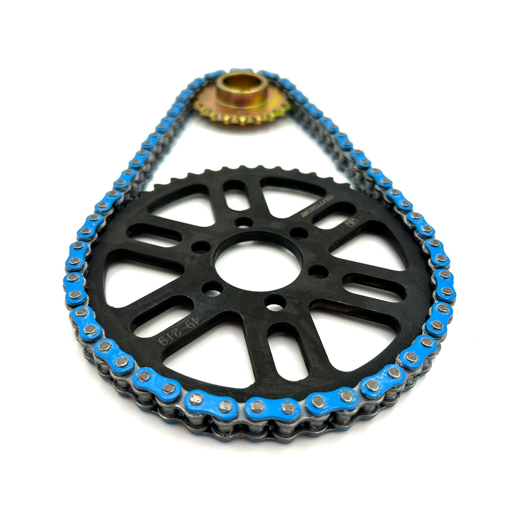 219 RK Sealed O-Ring Chain Primary Belt to Chain Conversion Kit | Surron Light Bee