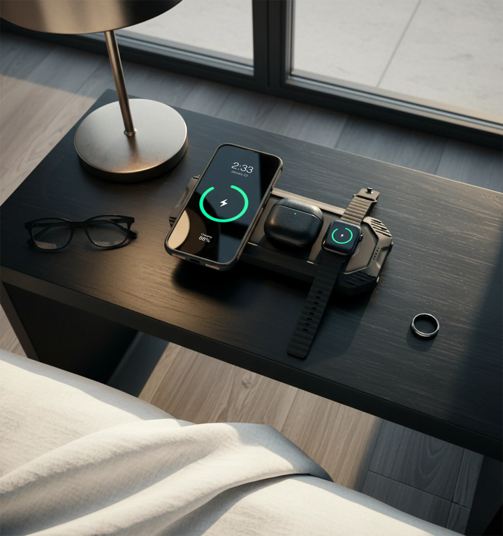 Lion Eclipse 3-in-1 Wireless Charger Hub