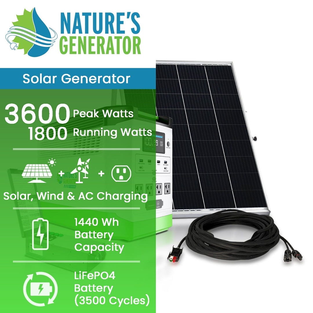 Nature's Generator Lithium Solar Generator