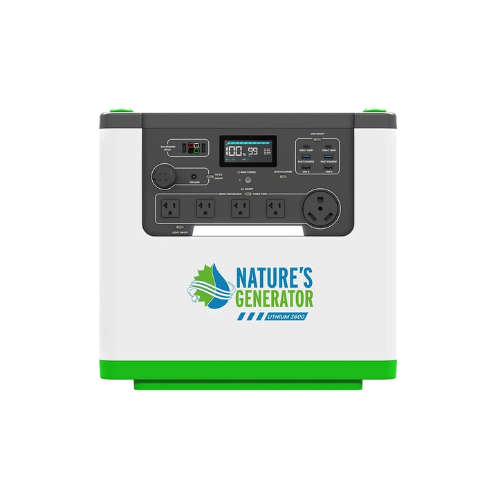 Nature's Generator Lithium 3600 Power Station