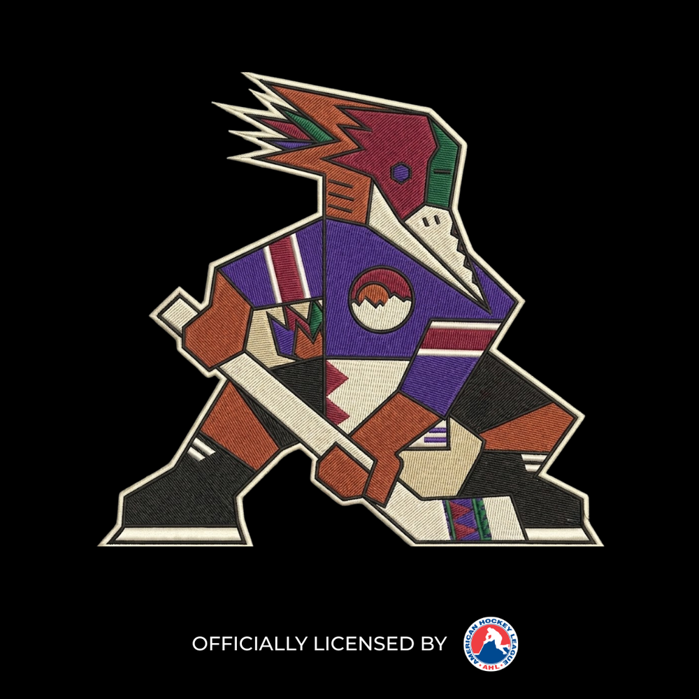 Tucson Roadrunners Hockey Lace Hoodie - Kachina Design
