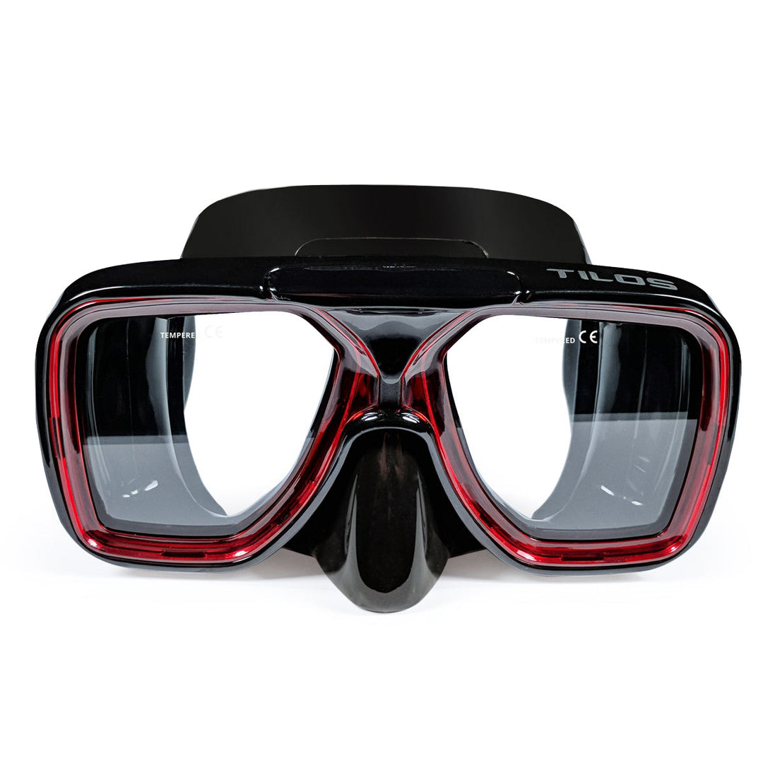 Universal Plus Dive Mask with Prescription Lenses for Diving