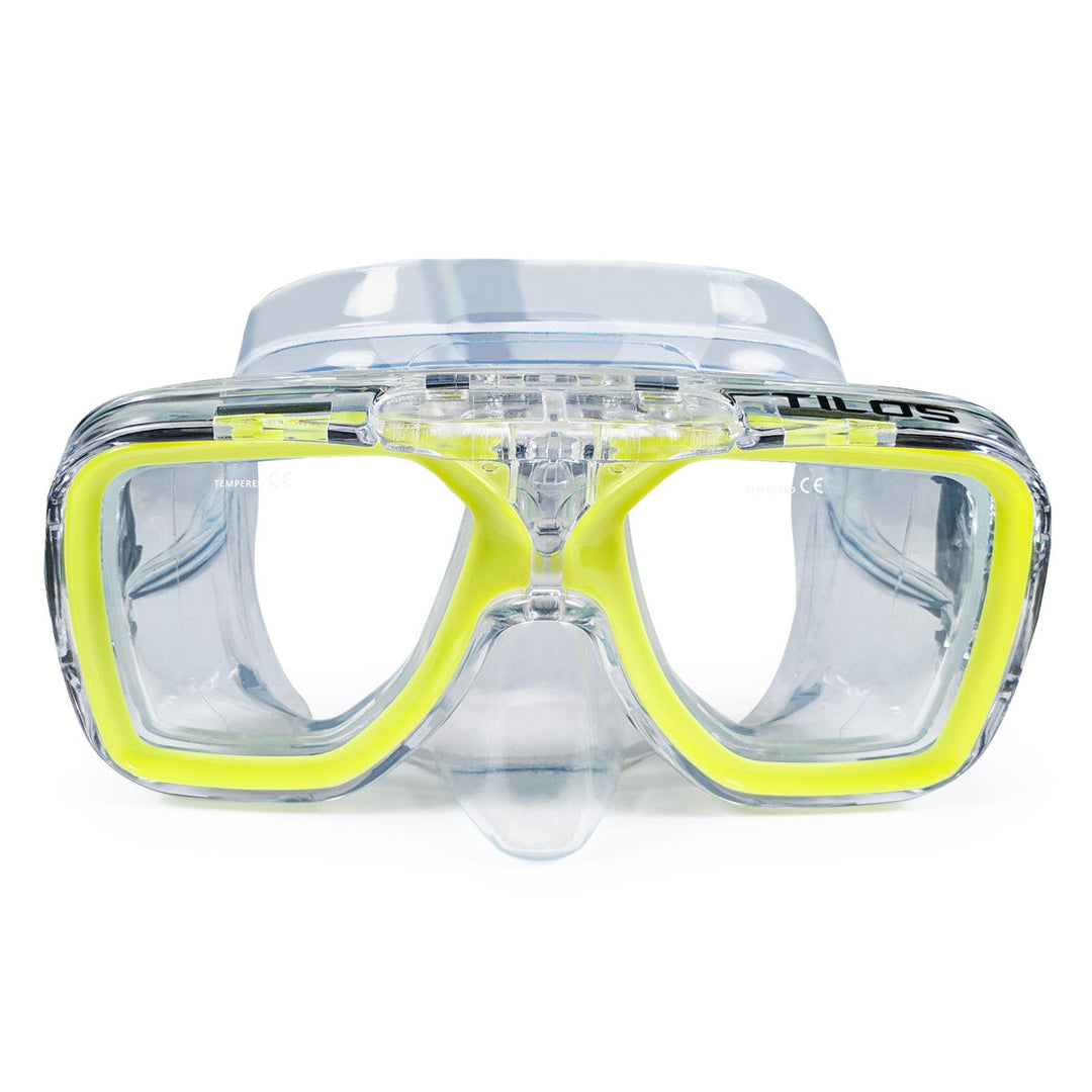 Universal Plus Dive Mask with Prescription Lenses for Diving