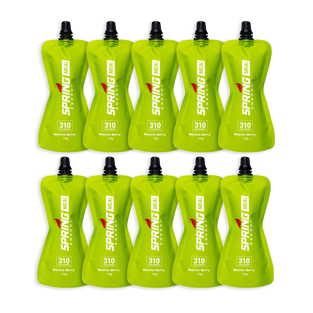 myspringenergy Matcha Berry Endurance Meal With Natural Caffeine Vegan 310 Kcal