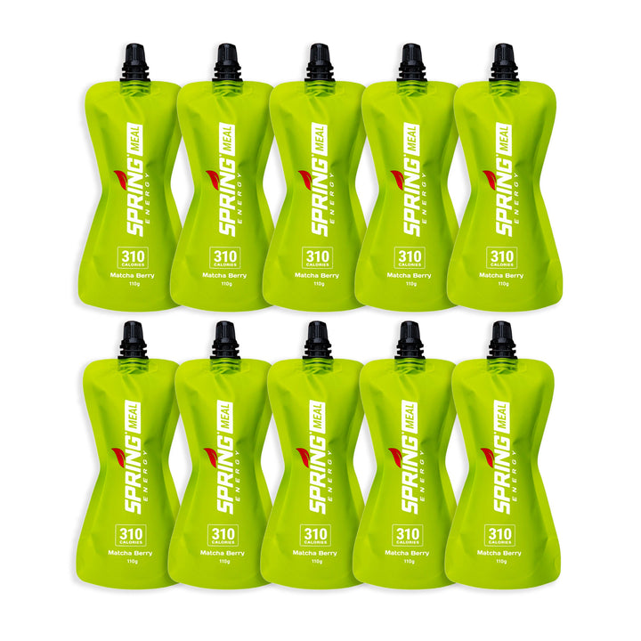 myspringenergy Matcha Berry Endurance Meal With Natural Caffeine Vegan 310 Kcal