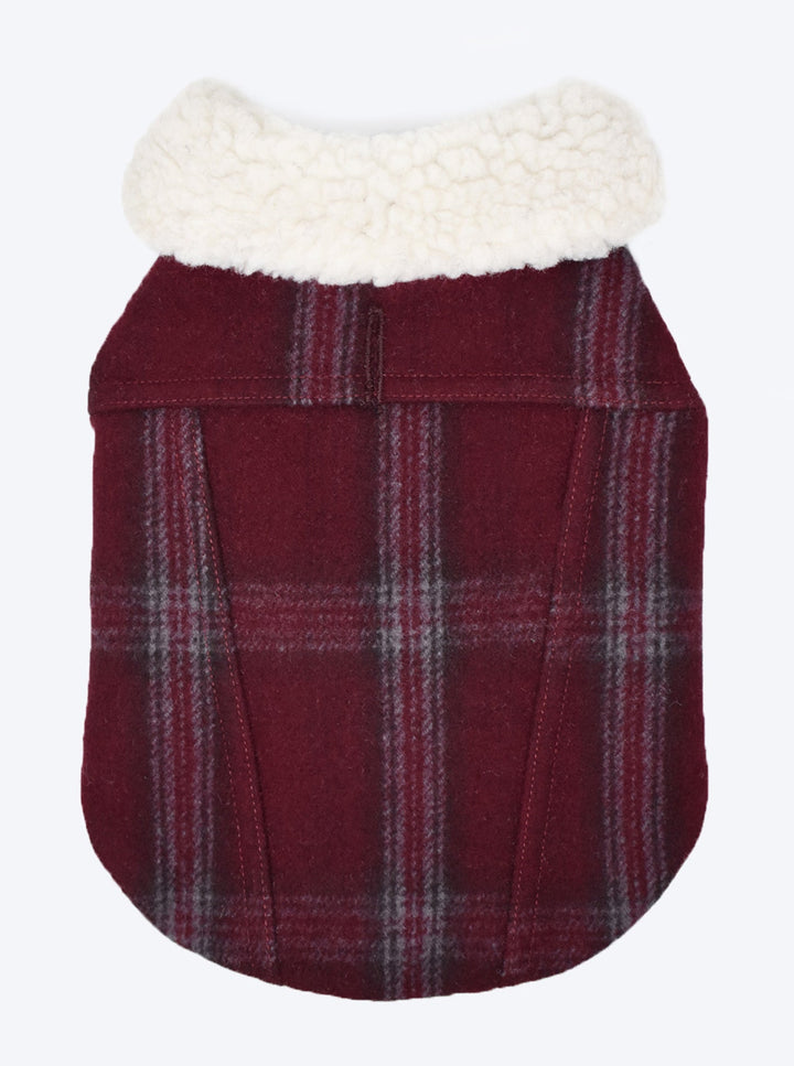 Stylish Corduroy Dog Coat for Fall Comfort