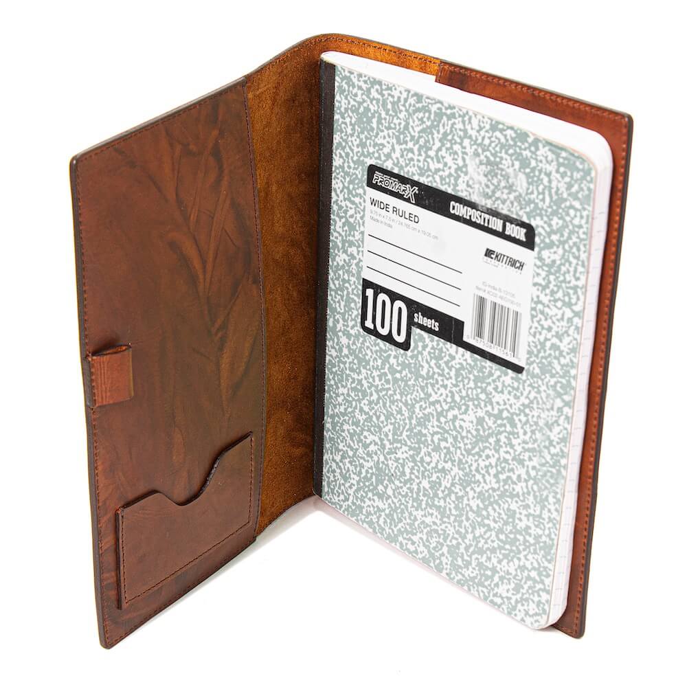 Campaign Leather Journal Cover