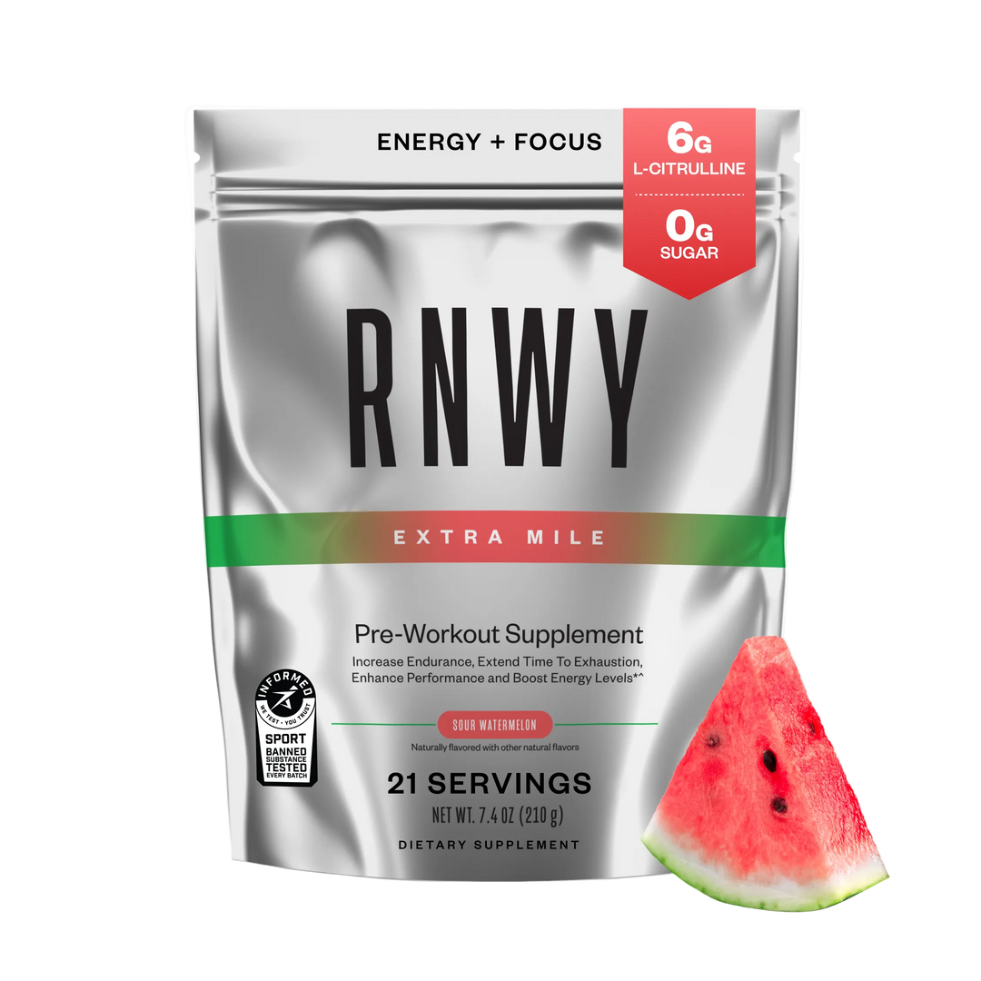 RNWY Extra Mile® Caffeine Free Pre-Workout Supplement