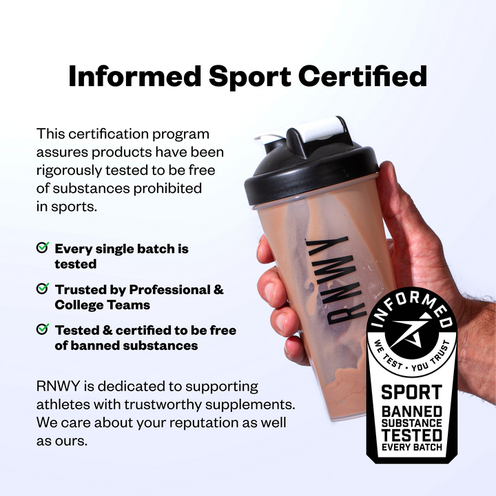 RNWY Complete Protein - Vegan Protein for Athletic Recovery