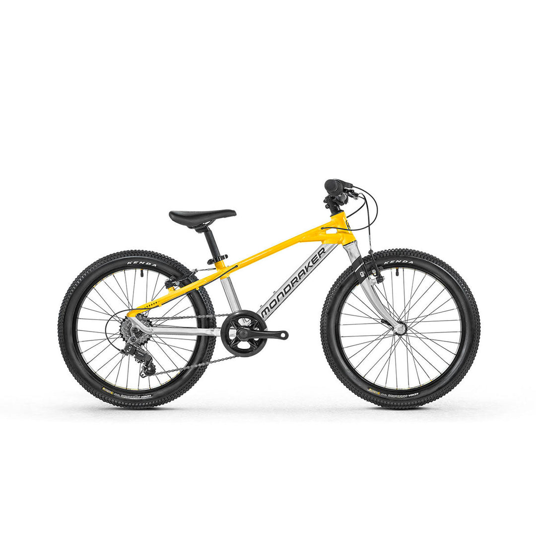 Mondraker - LEADER 20 Bike - Racing Silver-Ohlins Yellow KIDS