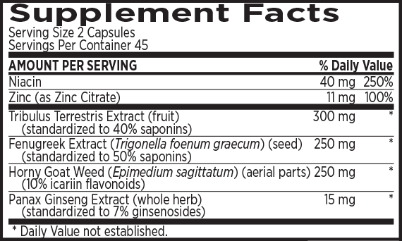 MRI Performance TRT Support Testosterone Replacement Therapy (90 Count)