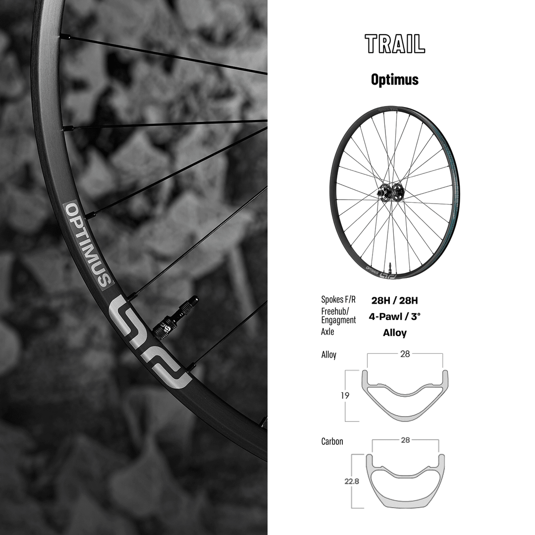 e*thirteen Optimus Race Alloy Trail Wheels