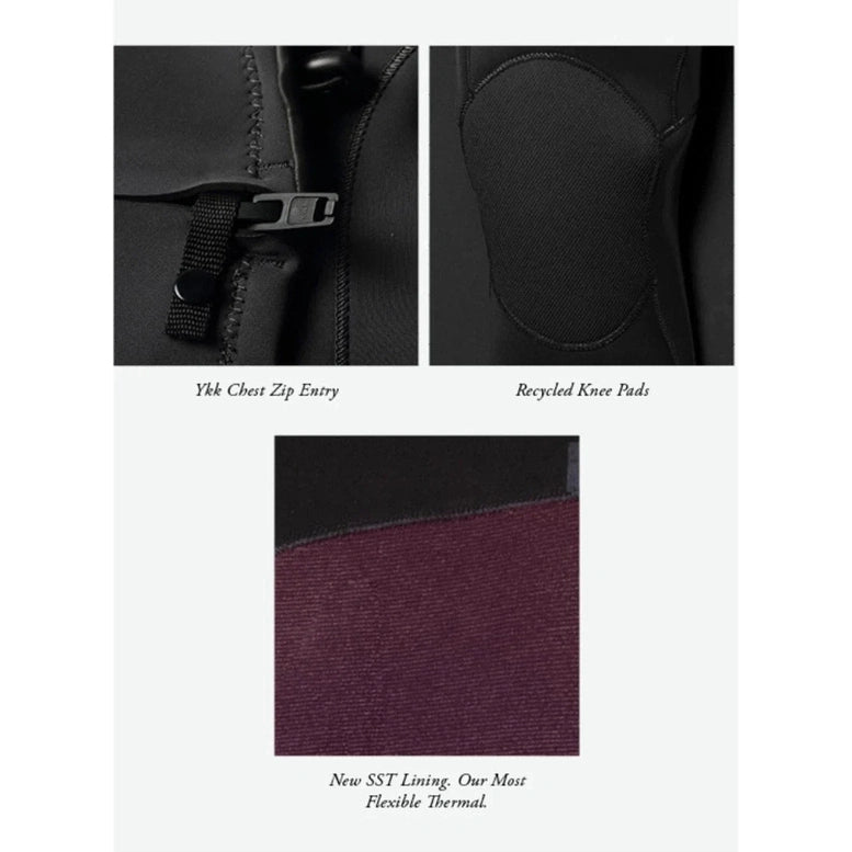7 Seas Comp 3-2 Full Chest Zip Wetsuit