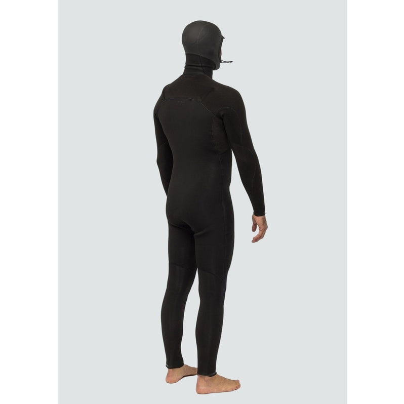 High Seas II 4-3 Full Hooded Chest Zip Wetsuit