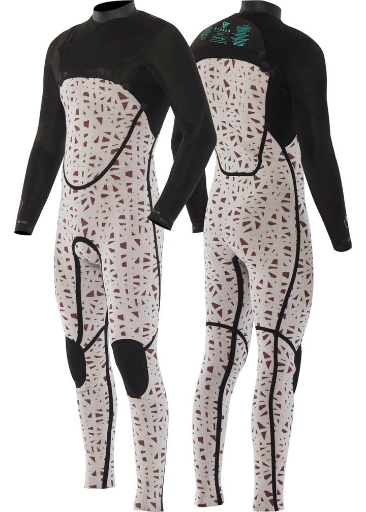 North Seas 4-3 Full Chest Zip Wetsuit for Cold Water