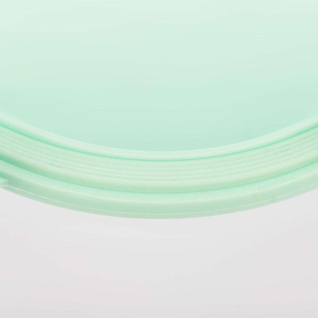 Borosilicate Glass Mixing Bowl Set- Diamond Blue W/ Handle