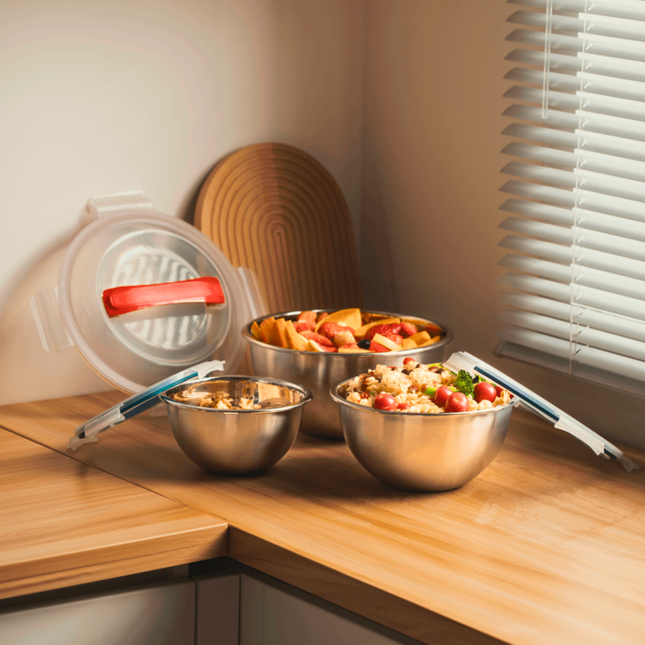 Mix & Carry Stainless Steel Set