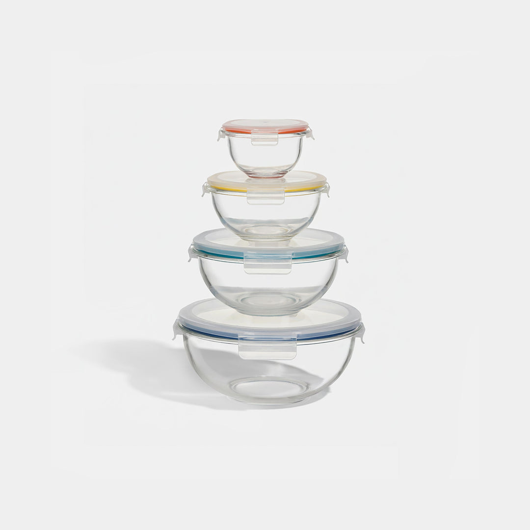 Mix & Store Glass Bowl Set