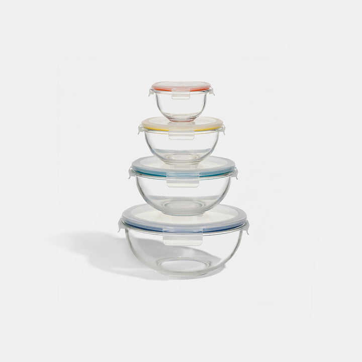 Mix & Store Glass Bowl Set